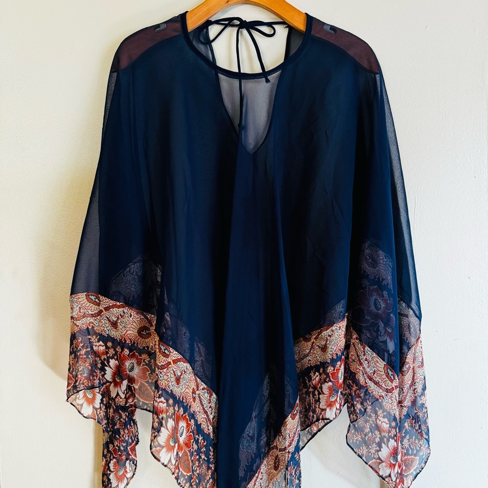 70’s Sheer Shawl